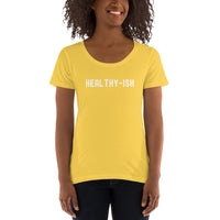 Healthy-Ish Ladies' Scoopneck T-Shirt