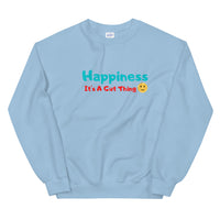 Happiness. It's a Gut Thing. Unisex Sweatshirt