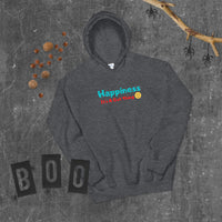 " Happiness. It's A Gut Thing"Unisex Hoodie