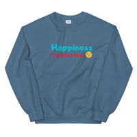 Happiness. It's a Gut Thing. Unisex Sweatshirt