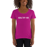 Healthy-Ish Ladies' Scoopneck T-Shirt