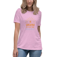 Be Sunshine It's a Gut Thing Women's Relaxed T-Shirt