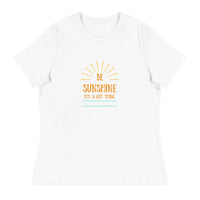 Be Sunshine It's a Gut Thing Women's Relaxed T-Shirt