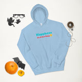 " Happiness. It's A Gut Thing"Unisex Hoodie