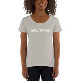 Healthy-Ish Ladies' Scoopneck T-Shirt