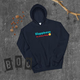 " Happiness. It's A Gut Thing"Unisex Hoodie